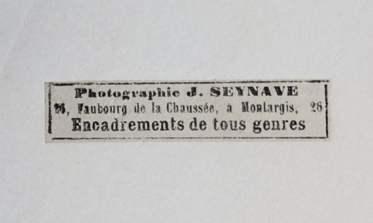 Vieux Montargis, photographe Seynave J. vers 1860-1880