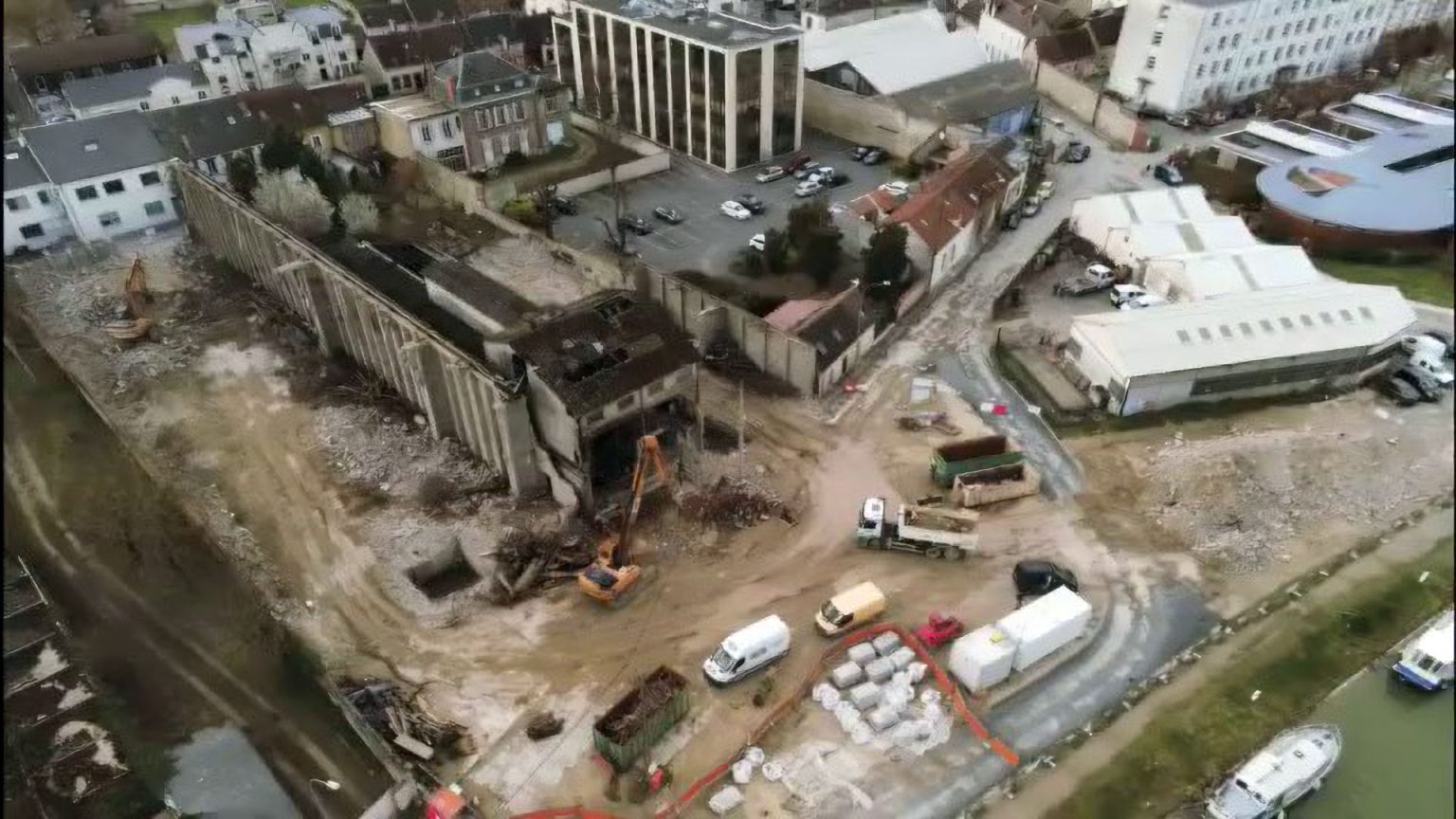 Vieux Montargis - Rue du Pont Saint-Roch - Destruction CAPROGA