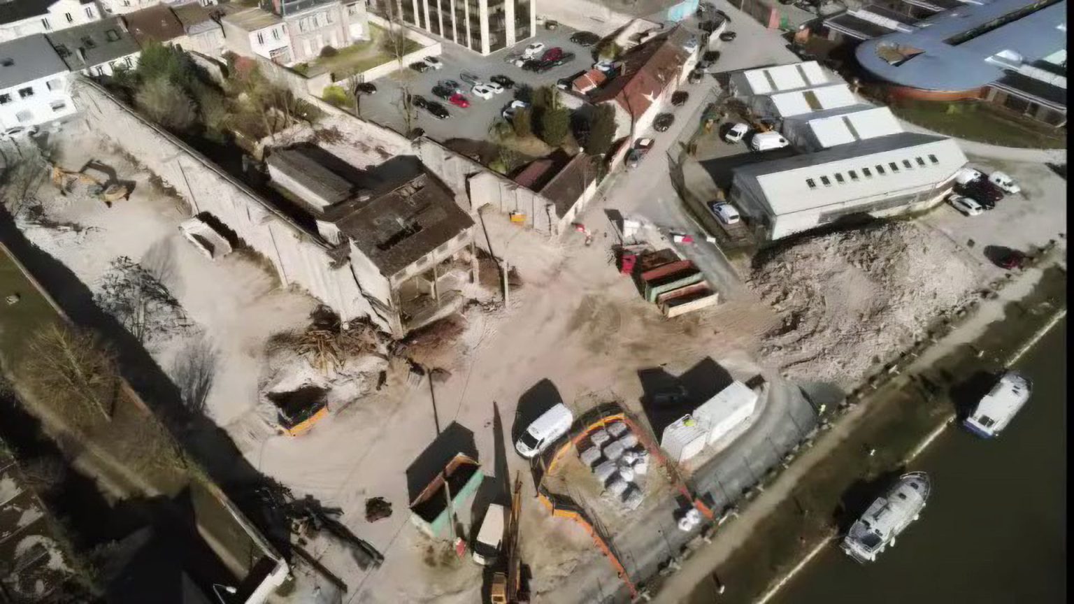 Vieux Montargis - Rue du Pont Saint-Roch - Destruction CAPROGA