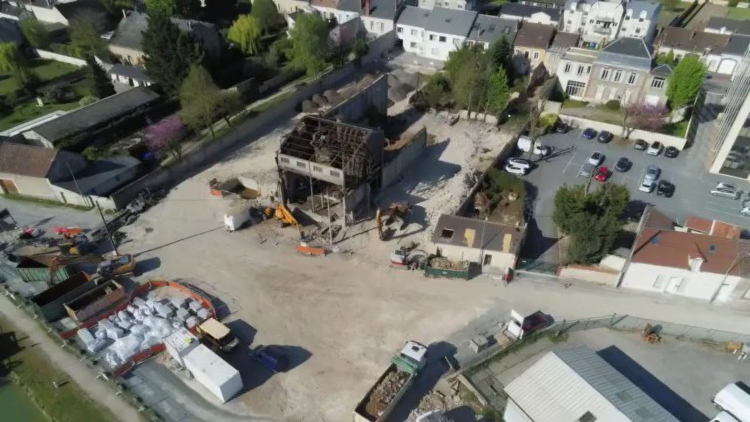 Vieux Montargis - Rue du Pont Saint-Roch - Destruction CAPROGA