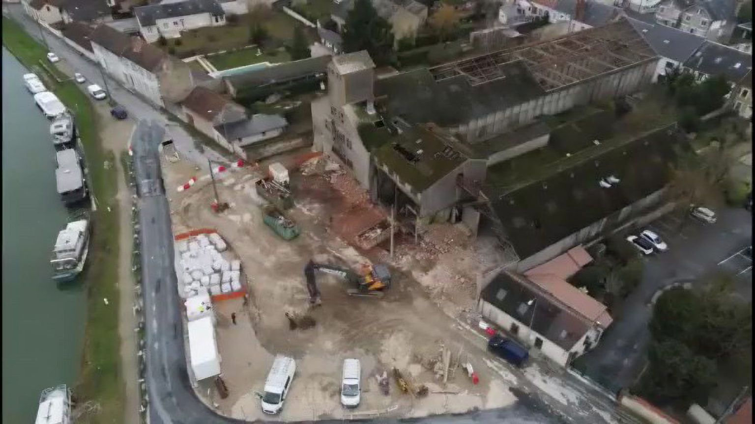 Vieux Montargis - Rue du Pont Saint-Roch - Destruction CAPROGA