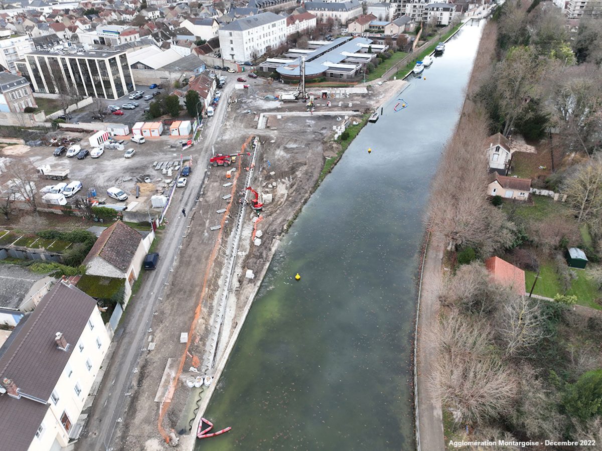 Vieux Montargis - Rue du Pont Saint-Roch - Le nouveau port - Marina